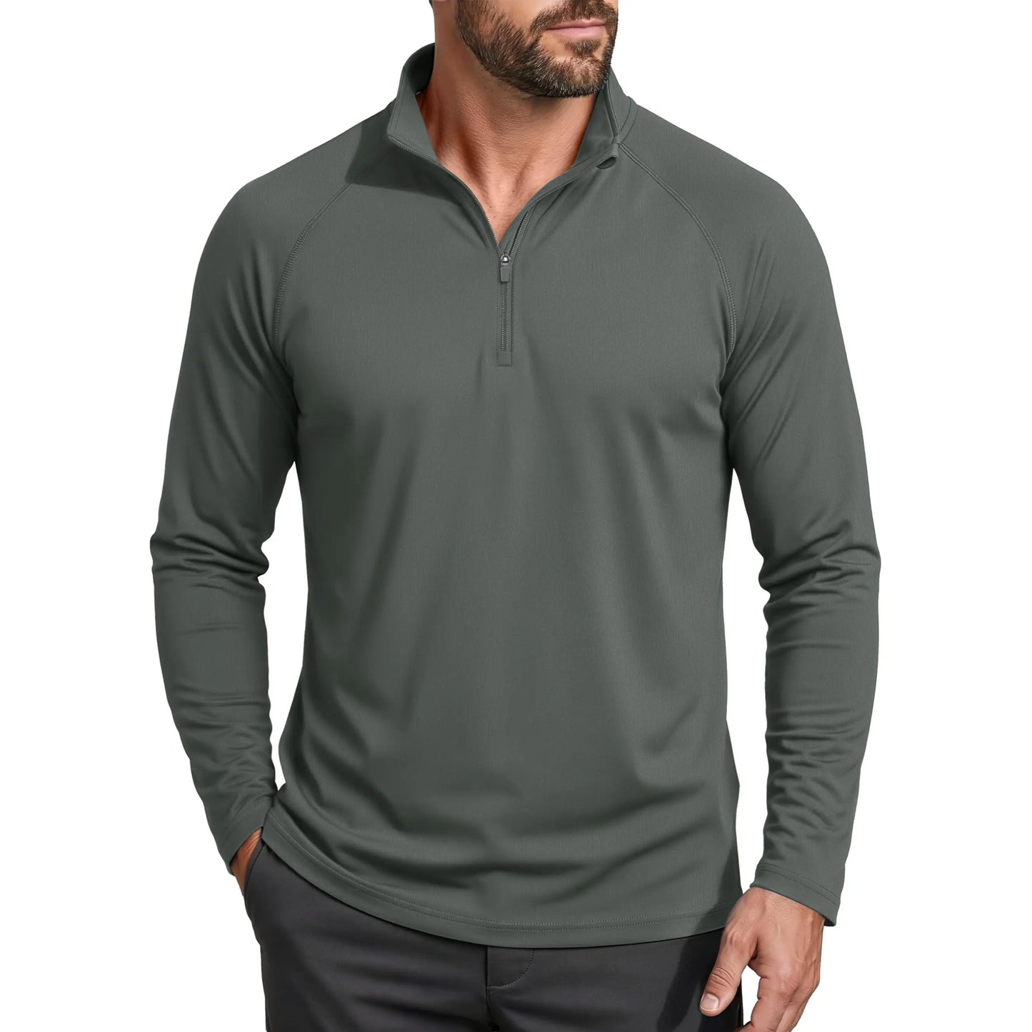 Men’s Quick-Dry Performance Quarter Zip