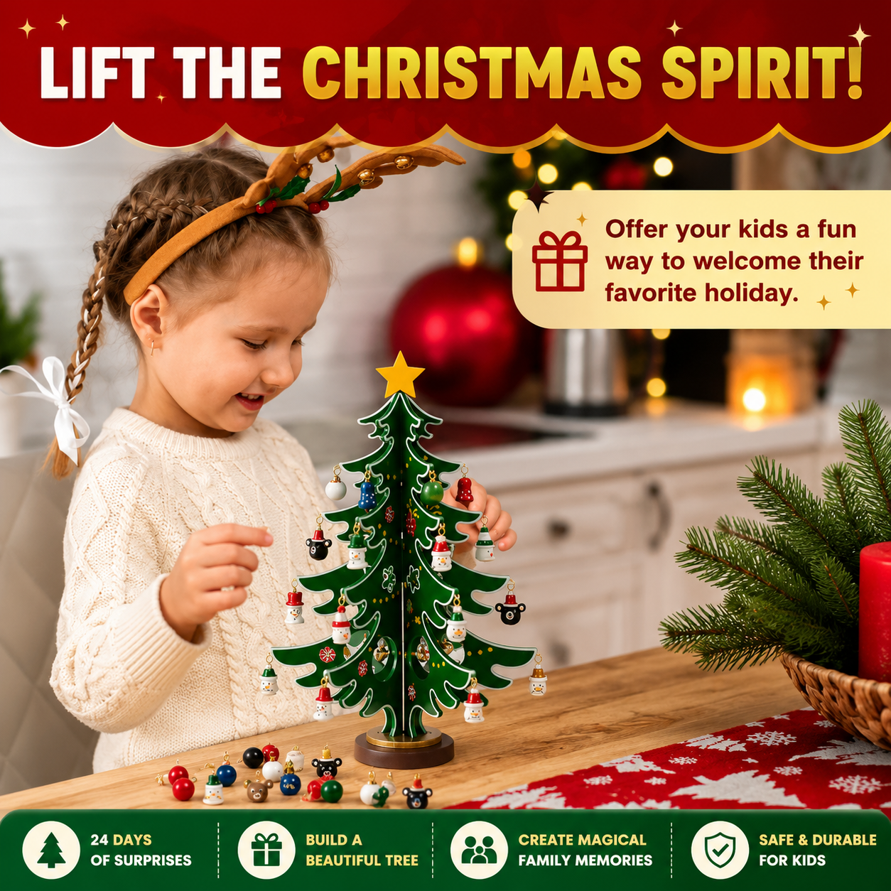 Viora Magical Christmas Tree™ – 24-Day Advent Calendar