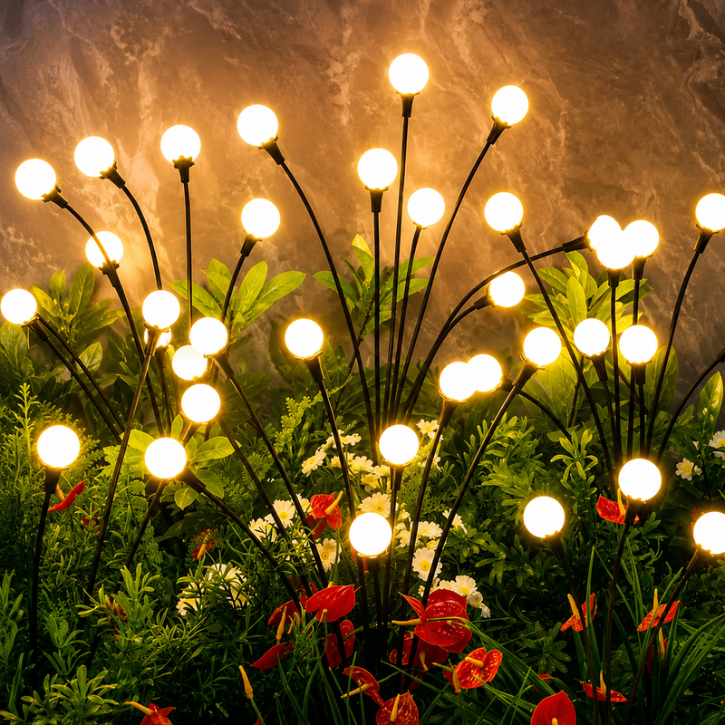 Outdoor Solar Firefly LED Lights 