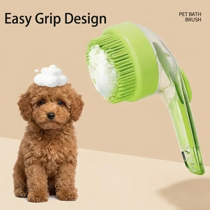 2-in-1 Pet Bath & Deshedding Brush