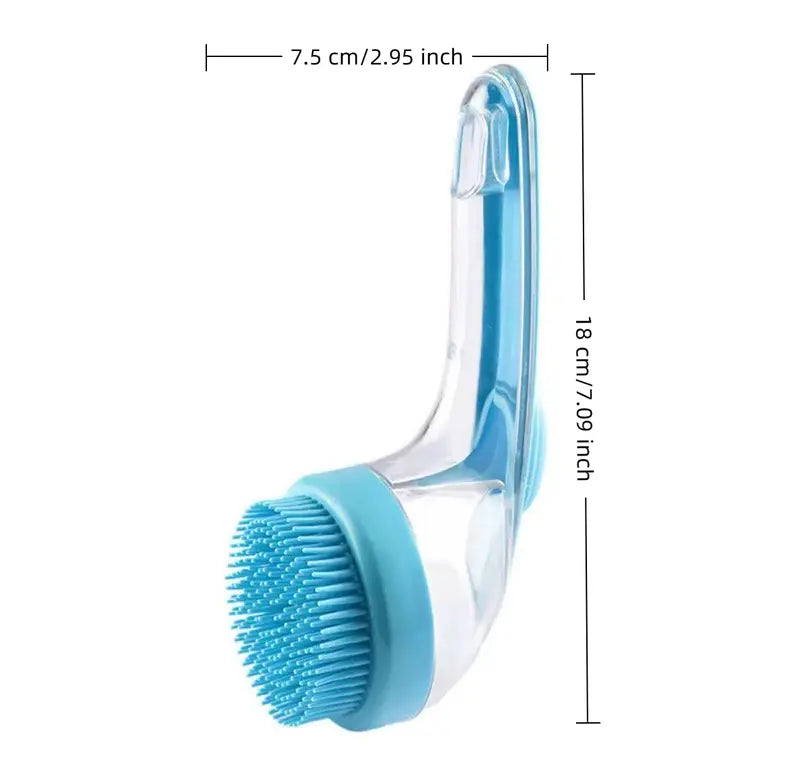 2-in-1 Pet Bath & Deshedding Brush