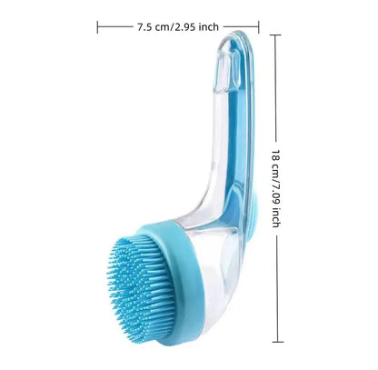2-in-1 Pet Bath & Deshedding Brush