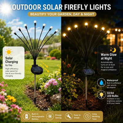 Outdoor Solar Firefly LED Lights
